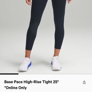 Lululemon Base Pace Leggings - True Navy